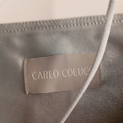 Carlo Colucci women's elastic top size M, like new, silver