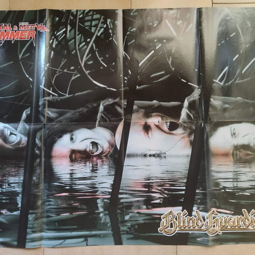 Blind Guardian/Slayer poster from Metal Hammer magazine