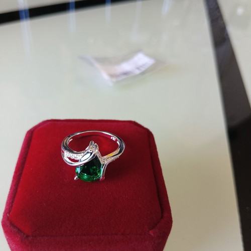 Ring turquoise silver 925 size 7 new