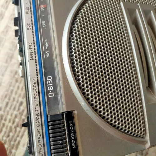 Philips portable radio cassette player