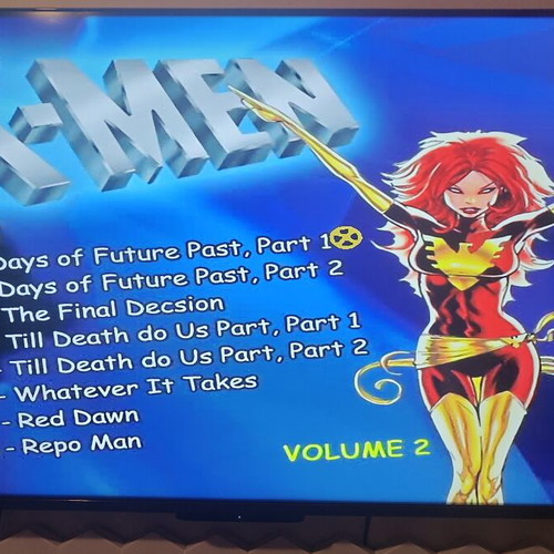 X-Men The Animated Series Volume 2 DVD used, dubbed in Greek