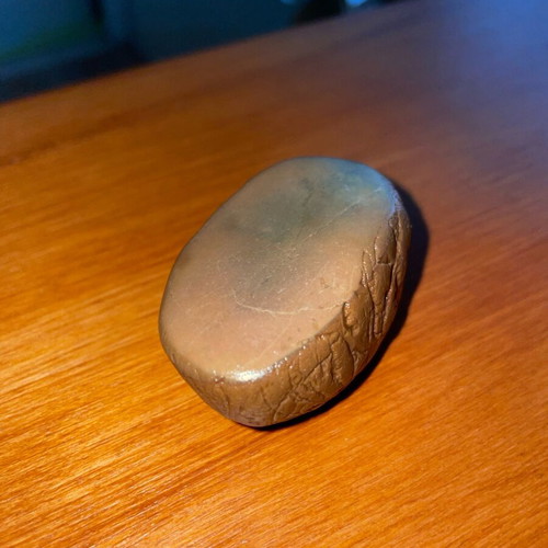Potato-shaped stone new, possibly basalt