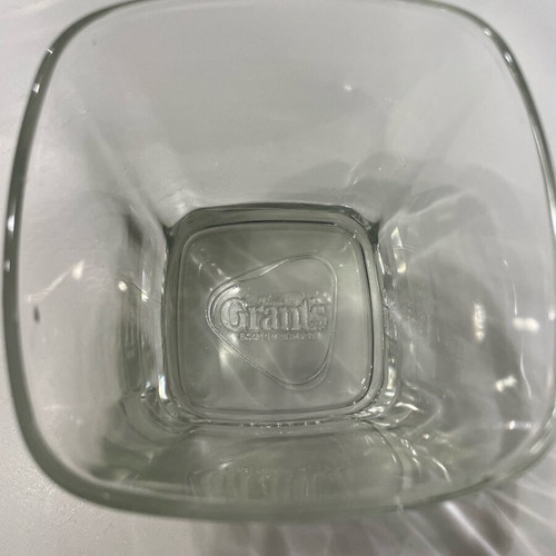 Grant’s whiskey glass set like new, 6 pcs, square