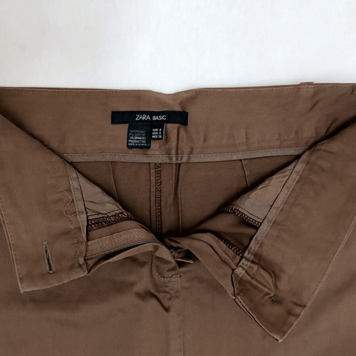 Brown pencil skirt Zara size S like new