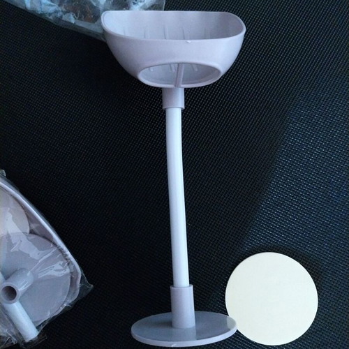 Plastic soap holders new with tilt and adhesive