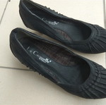 Black Italian pumps used size 38