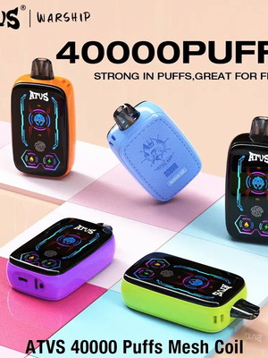 40000 Puffs Vape new with touch screen and type C charging