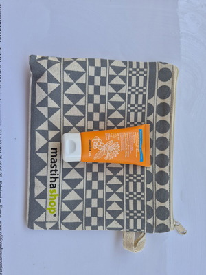 Mastihacare face sunscreen with herbs SPF 30, 50ml, new with gift pouch