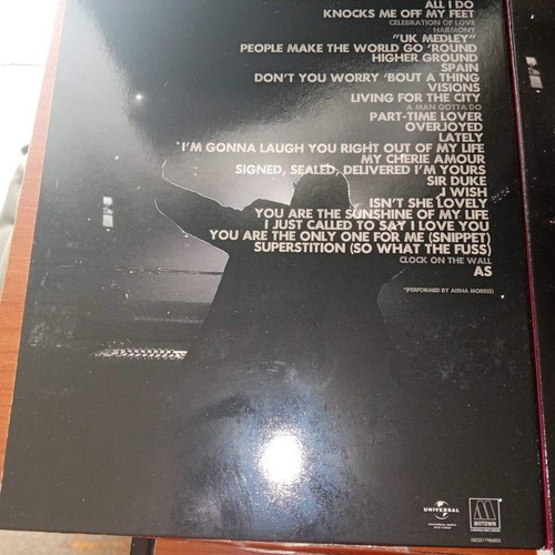 Stevie Wonder Live At Last DVD used, pop