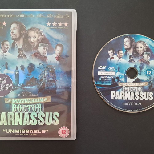The Imaginarium of Doctor Parnassus DVD used, fantasy drama