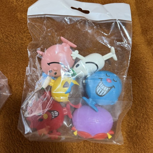 McDonald's Happy Meal Mr Men Little Miss figures used, pack of 6, 2017/18