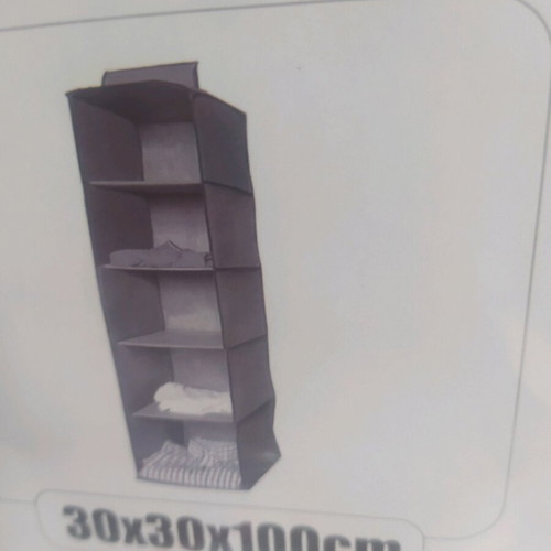 Fabric Closet Organizer with 5 Shelves new