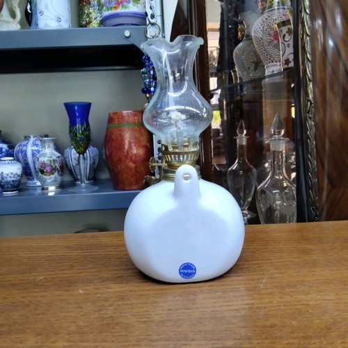Nafplio Oil Table Lamp like new 19x10x10