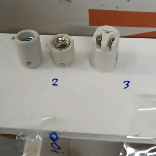 E14 porcelain lamp holders electrical supplies new, 3 sizes