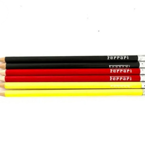 Ferrari collectible set of 6 pencils new, original colors