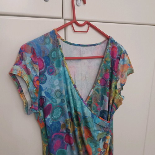 Vintage summer dress like new, size L / 40 / 12