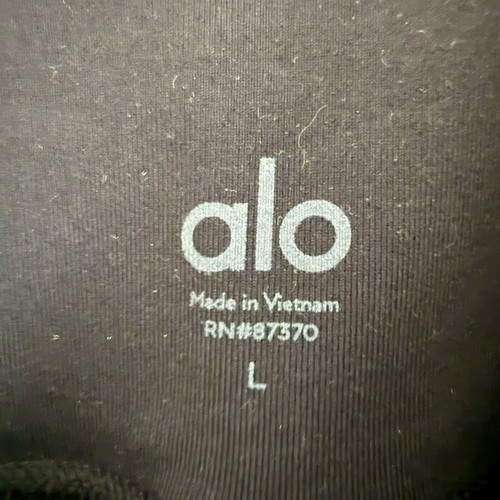 Alo Yoga Airbrush 7/8 black leggings like new, size L