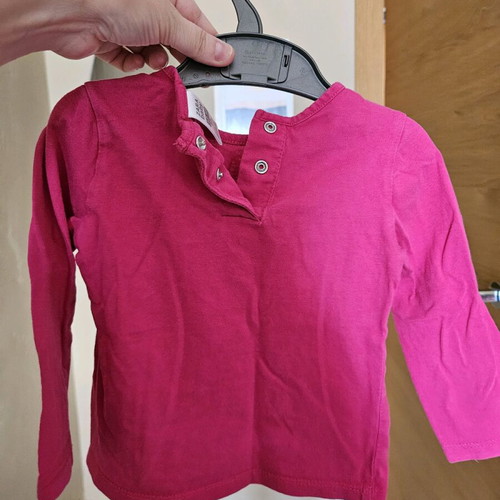 Baby girl t-shirts used, 12-18 months, Zara, Mothercare, Orchestra
