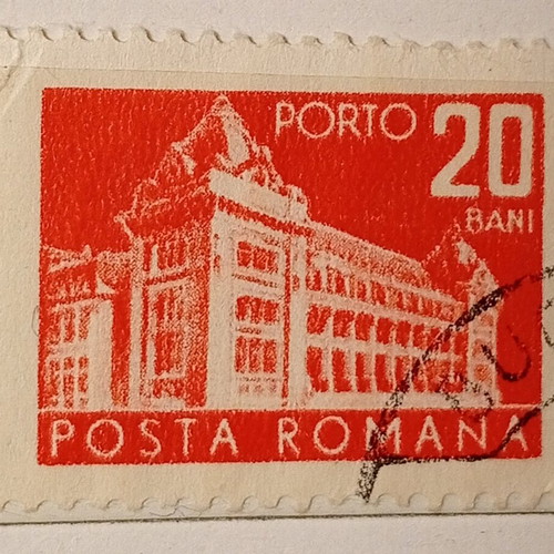 Romanian stamps used, pack of 9