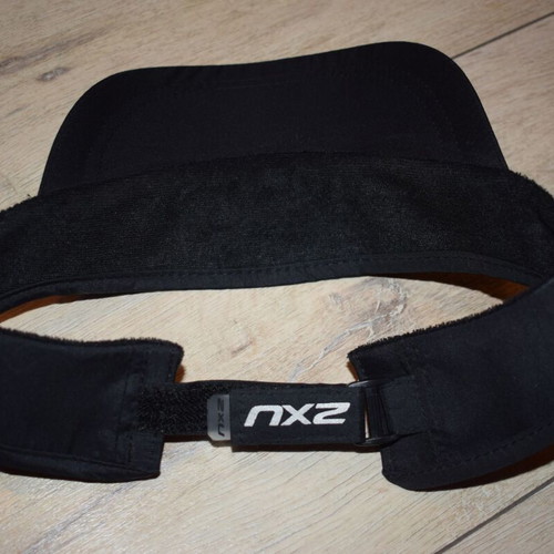 2XU Run Visor unisex one size black like new