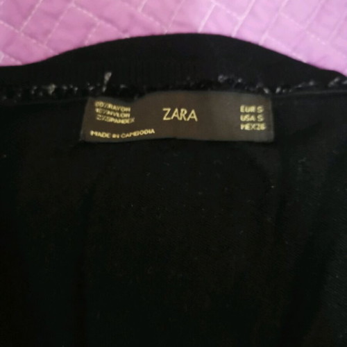 Zara sweater black simple, size S