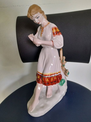 Porcelain decorative item used