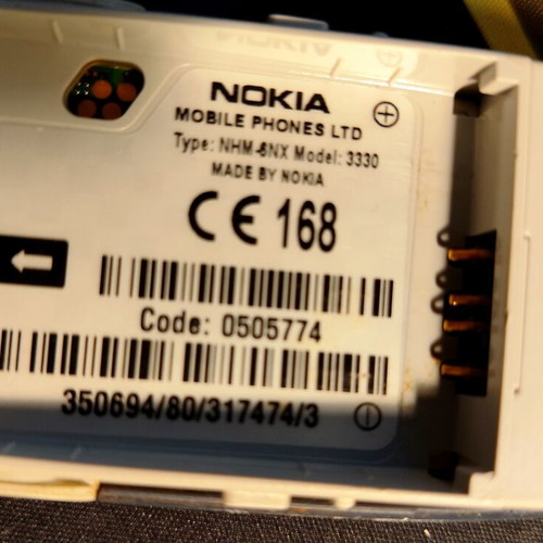 Nokia 3310 and 3330 used mobile phones with unknown condition