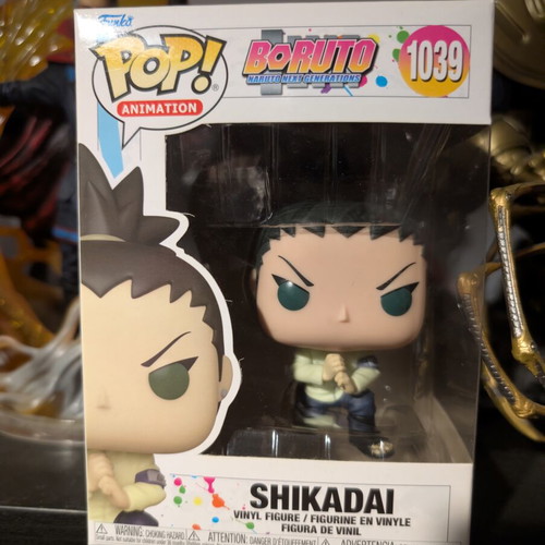 Shikadai Boruto Funko Pop vinyl figure like new