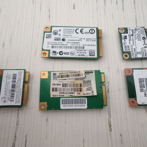 Laptop WiFi Cards pack of 5 like new