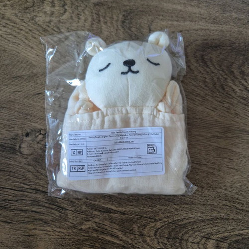 Unisex Comfort Blanket Bear New
