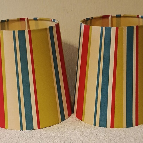 IKEA lamp shades set of 2 colorful new