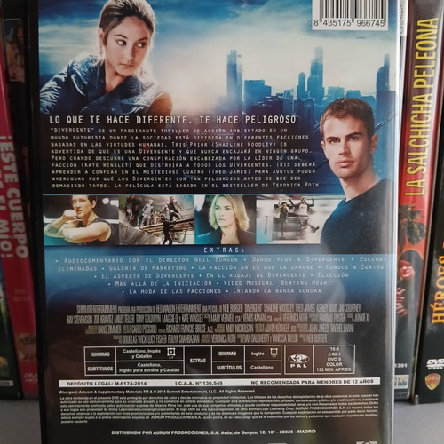Divergente DVD movie