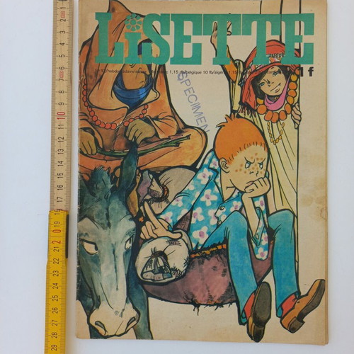 Lisette comic used, large format, 1969