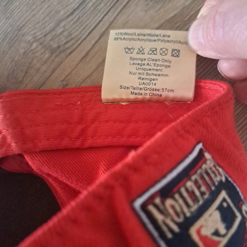 Cooperstown Collection sports cap new, size L, red