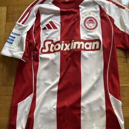 Olympiacos Chiquinho Match Issued/Worn Jersey size Small, like new