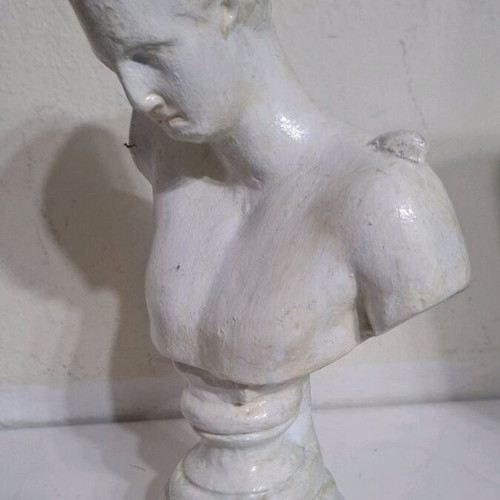 Bust of god Hermes used, decorative