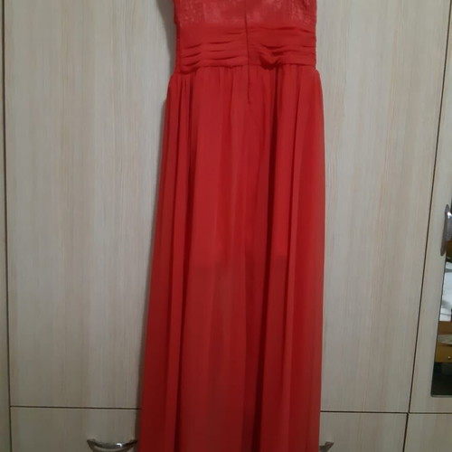 Abiye dress like new, coral, size S