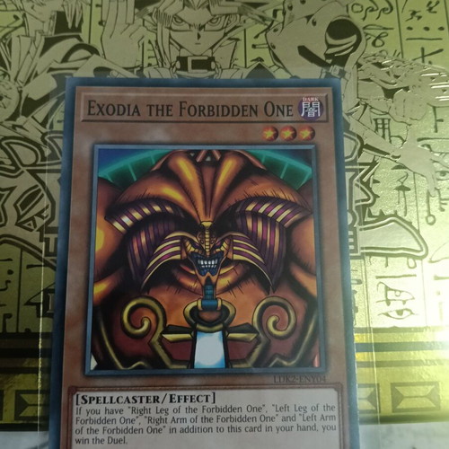 Exodia the Forbidden One card new