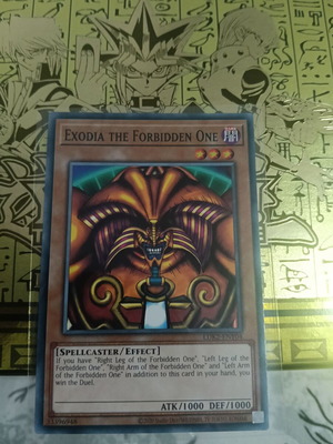 Exodia the Forbidden One card new