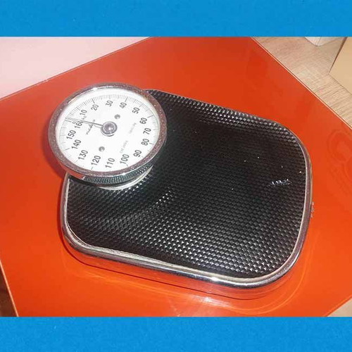 NEDIS PESC110ABK analog body scale used, max load 160 kg