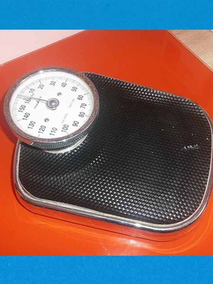 NEDIS PESC110ABK analog body scale used, max load 160 kg