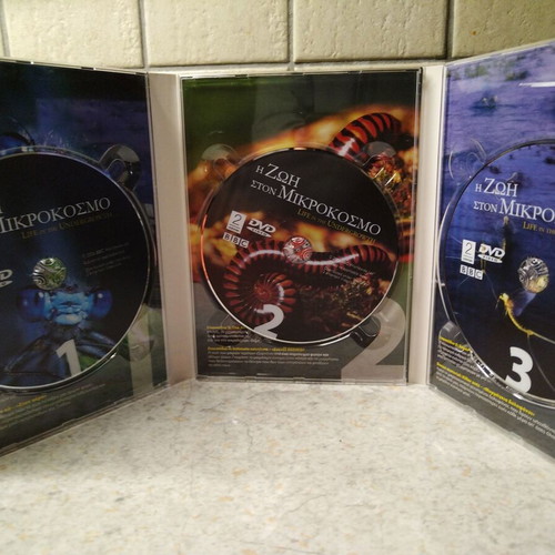 BBC Complete DVD Set Life in the Undergrowth 3 DVDs