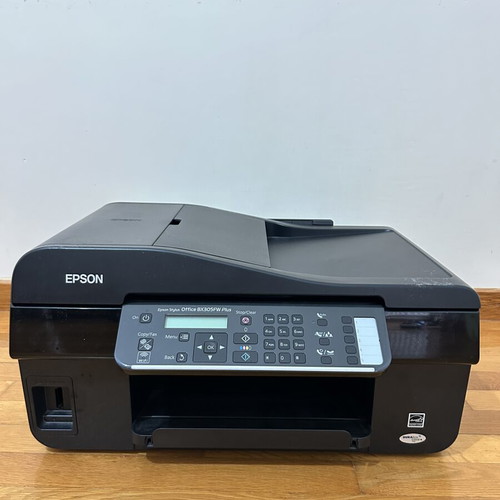 Epson Stylus Office BX305FW Plus multifunction printer used with scanner and installation CD