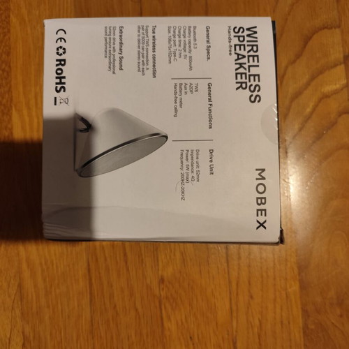 Mobex Wireless Speaker 5W new with Bluetooth connection wireless speaker
