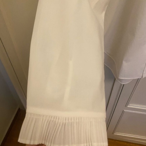 Zara poplin shirt like new, white, size M