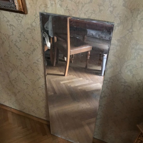 Mirror used 120 x 42 cm, retro vintage decoration
