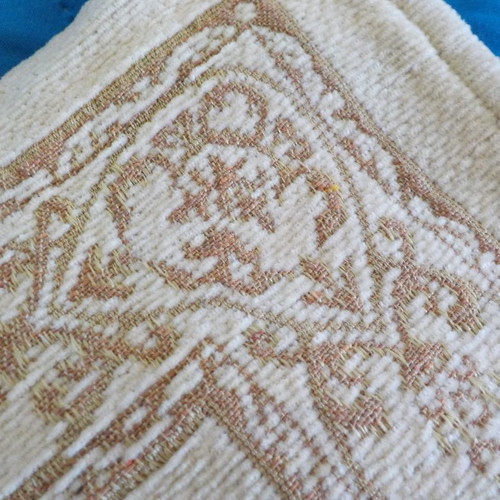 Cushion covers for sofa new, machine embroidery, beige