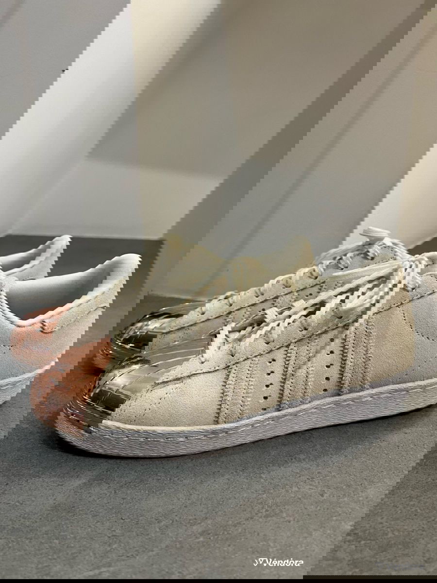 Discount Adidas Superstar 80s Metal Toe Bruin Superstar Metallic