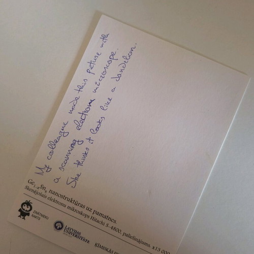 Card postal like new