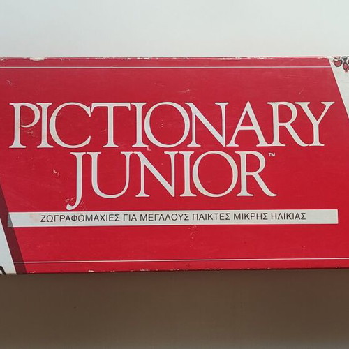 Pictionary Junior board game used for kids